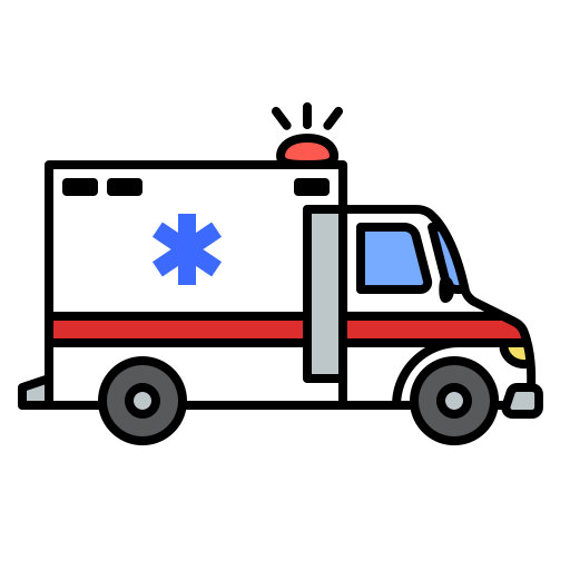 ambulance Generic color lineal-color icoon