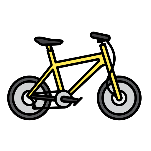 vélo Generic color lineal-color Icône