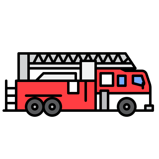 caminhão de bombeiros Generic color lineal-color Ícone