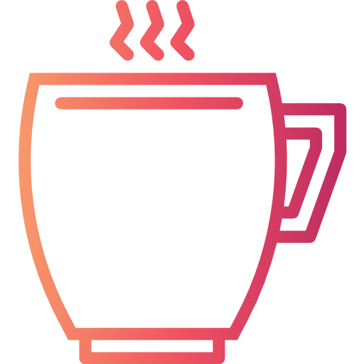 Coffee mug Smalllikeart Gradient icon