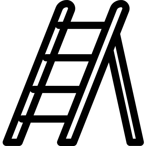 escalera Yuttapong Lineal icono