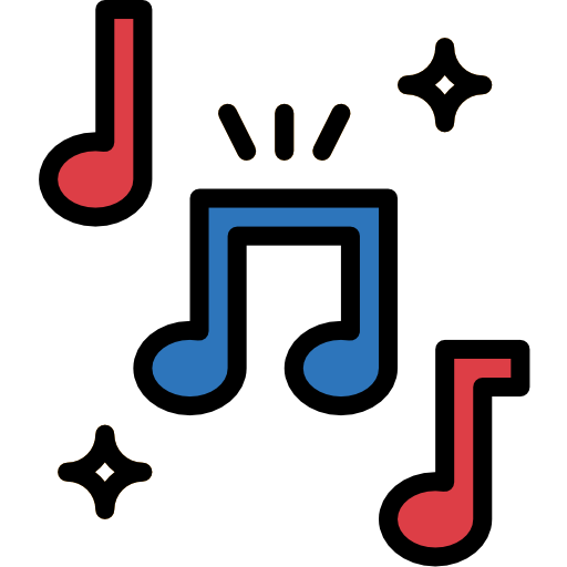 音楽 Smalllikeart Lineal Color icon