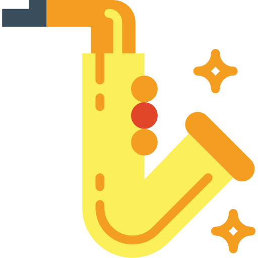 saxofón Smalllikeart Flat icono