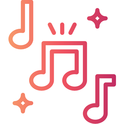 Music Smalllikeart Gradient icon