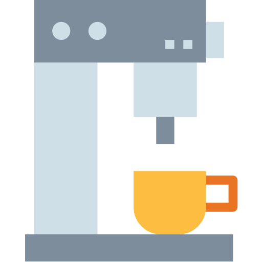 コーヒーメーカー Smalllikeart Flat icon