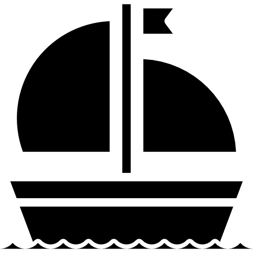 Żaglówka itim2101 Fill ikona