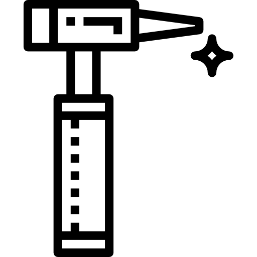 Otoscope Smalllikeart Lineal icon