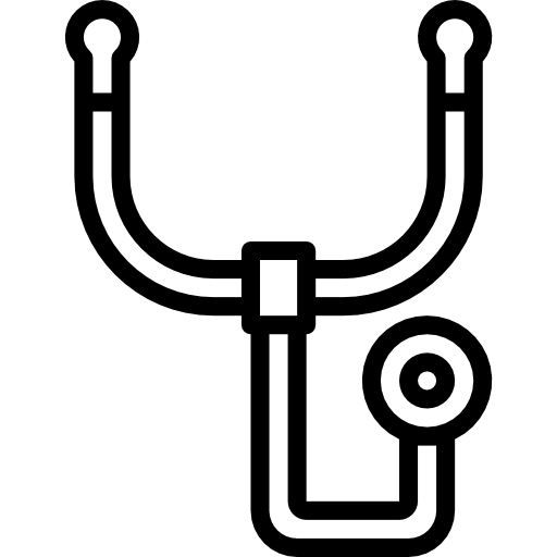 estetoscopio Smalllikeart Lineal icono