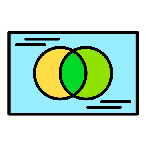 venn Generic color lineal-color icona