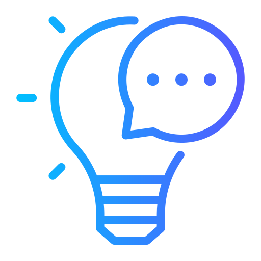 Lightbulb Generic gradient outline icon