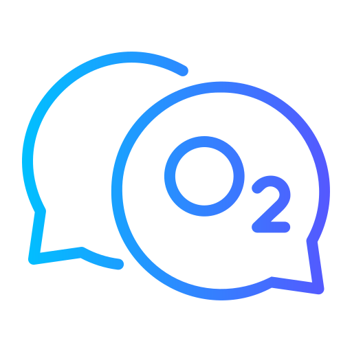 oxígeno Generic gradient outline icono