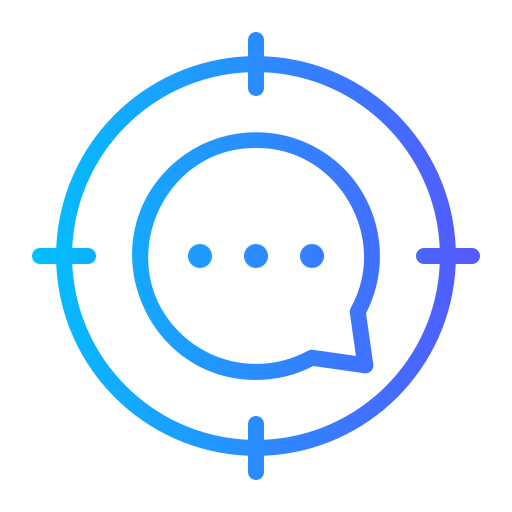 Target Generic gradient outline icon