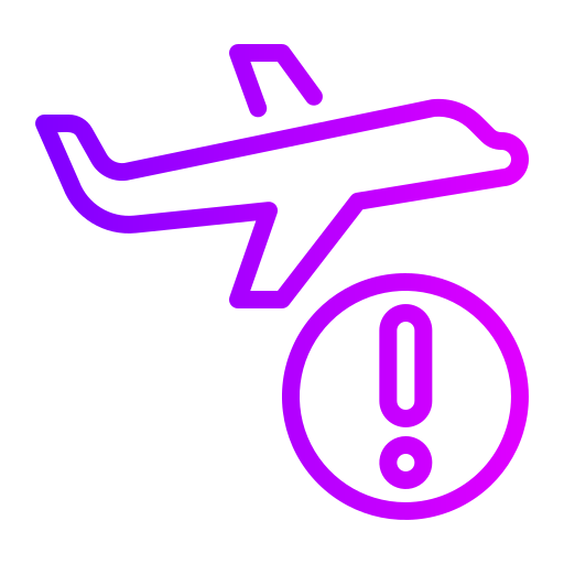 flugzeug Generic gradient outline icon