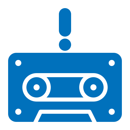 Cassette Generic color fill icon