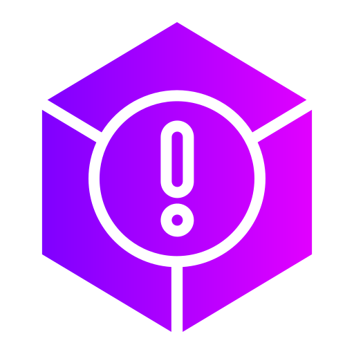 sześcian Generic gradient fill ikona