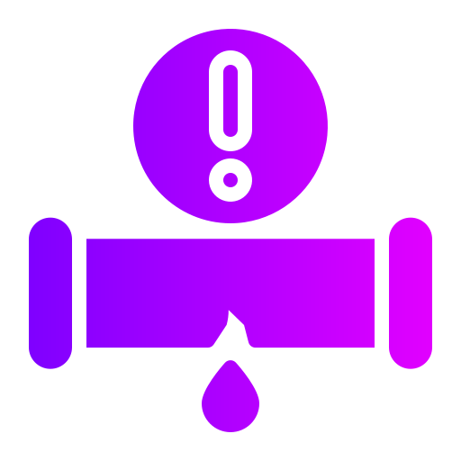 sensor de inundación Generic gradient fill icono