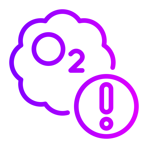 zuurstof Generic gradient outline icoon