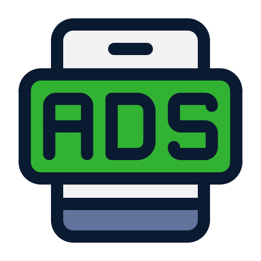 Mobile ads Generic color lineal-color icon