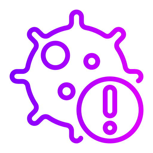 ウイルス Generic gradient outline icon