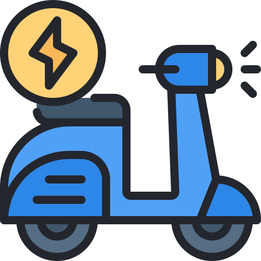 scooter electrico Generic color lineal-color icono