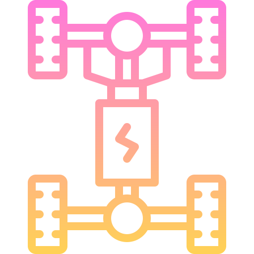 chasis Generic gradient outline icono