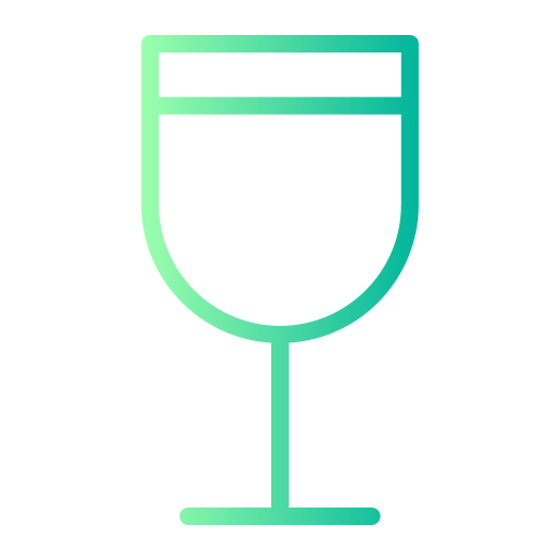verre de vin Generic gradient outline Icône