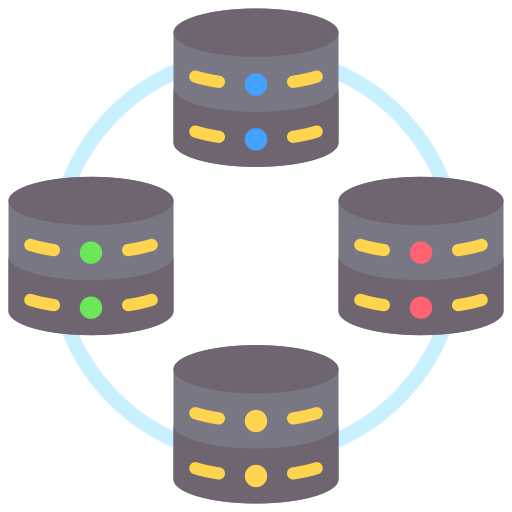 Data modeling Generic color fill icon