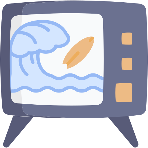 Surfing Generic color fill icon