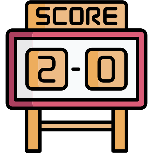 scorebord Generic color lineal-color icoon