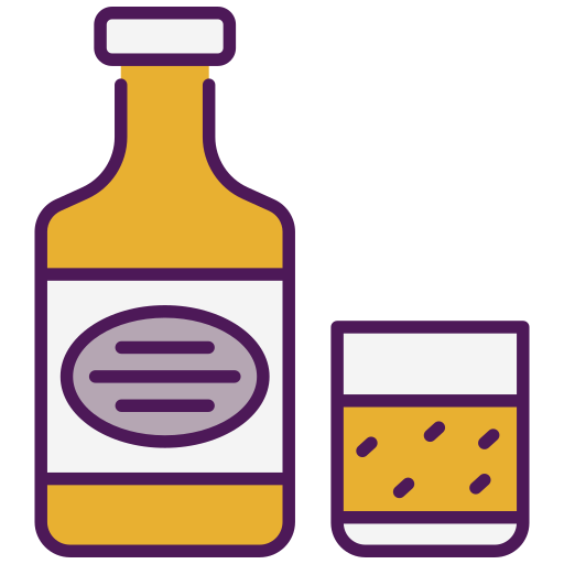 whiskey Generic color lineal-color icon