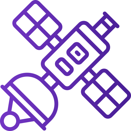 satélite espacial Generic gradient outline Ícone