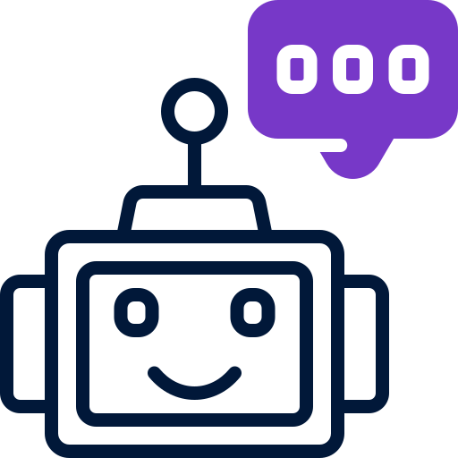 chatbot Generic color lineal-color icono