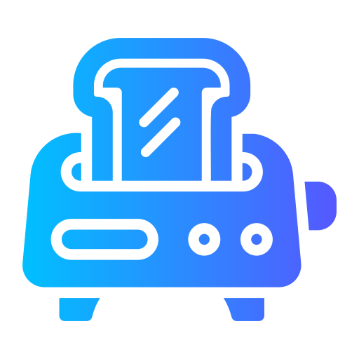 Toaster Generic gradient fill icon