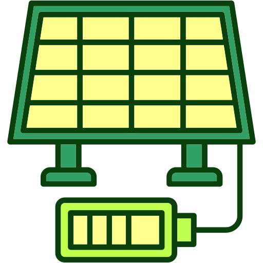 célula solar Generic color lineal-color icono