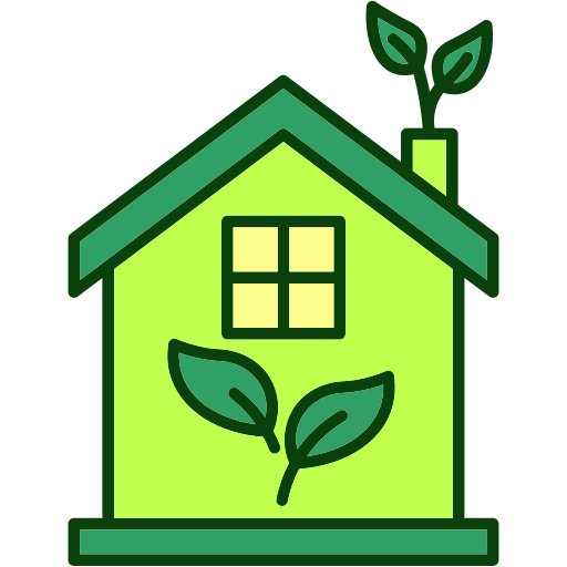casa verde Generic color lineal-color icona