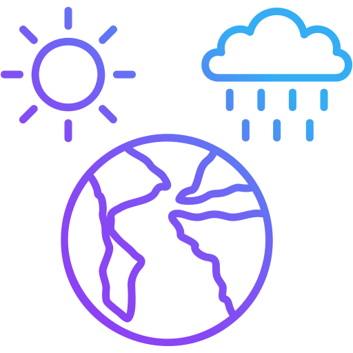 cambio climático Generic gradient outline icono