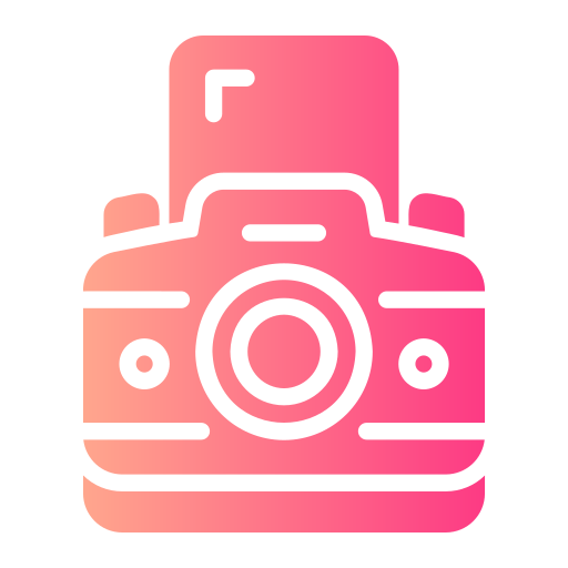 インスタントカメラ Generic gradient fill icon