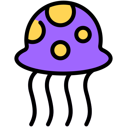 meduza Generic color lineal-color ikona