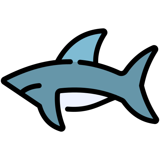 サメ Generic color lineal-color icon