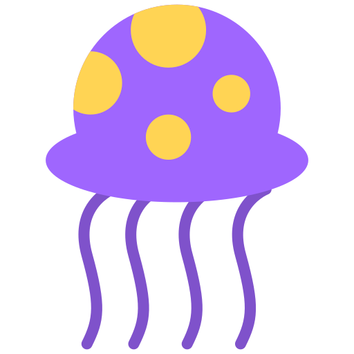 クラゲ Generic color fill icon