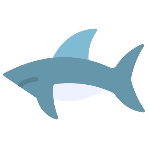 tiburón Generic color fill icono