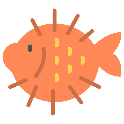 Puffer Generic color fill icon