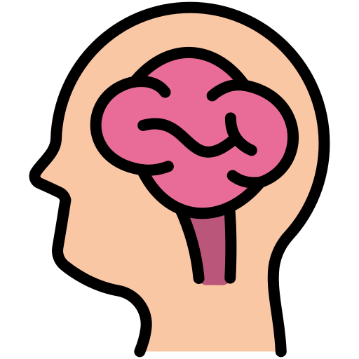 Человеческий мозг Generic color lineal-color иконка