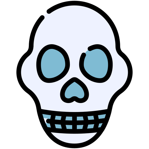 Skeleton Generic color lineal-color icon