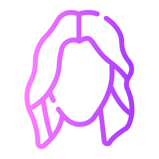 Wig Generic gradient outline icon