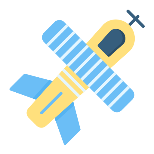 Biplane Generic color fill icon