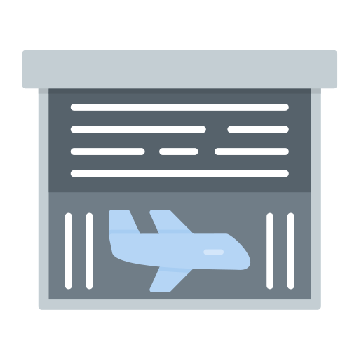 Flight information Generic color fill icon