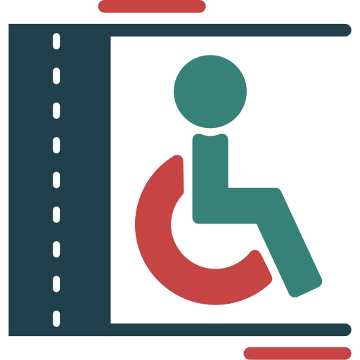 handicap Generic color fill icoon
