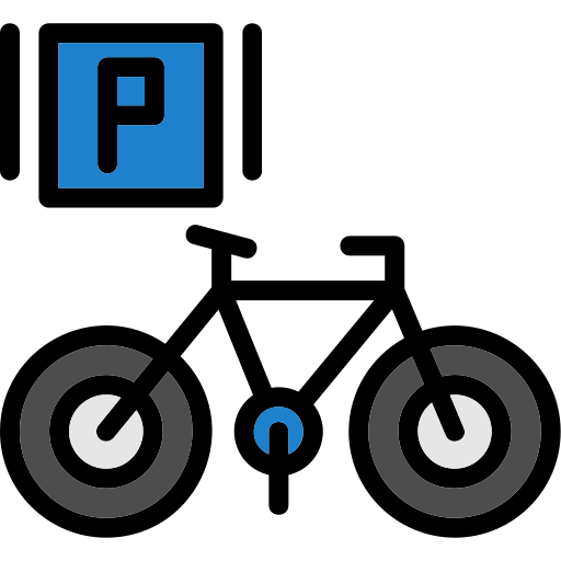 駐輪場 Generic color lineal-color icon
