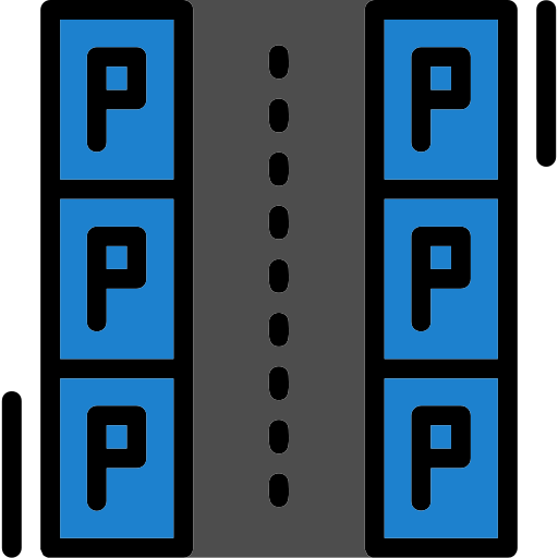 równoległy Generic color lineal-color ikona